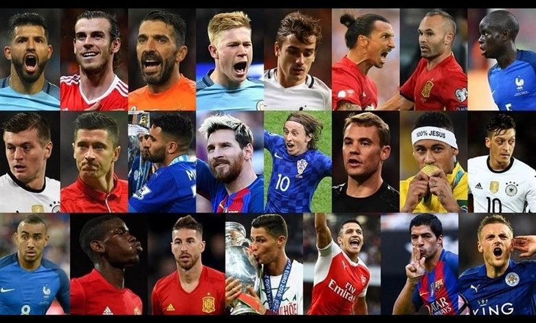 50 فوتبالیست برتر تاریخ فوتبال
