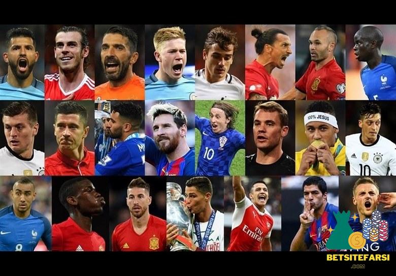 50 فوتبالیست برتر تاریخ فوتبال