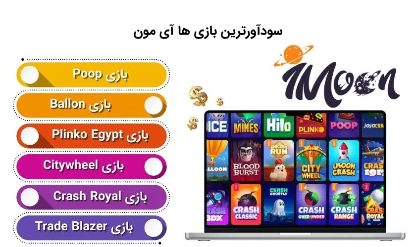 بازی های پولساز آی مون